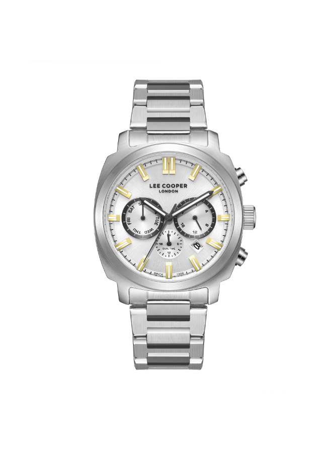 Lee Cooper Men's Multi Function Silver Dial Watch - LC08144.330