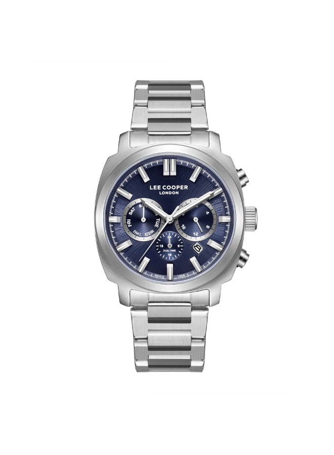 Lee Cooper Men's Multi Function Dark Blue Dial Watch - LC08144.390