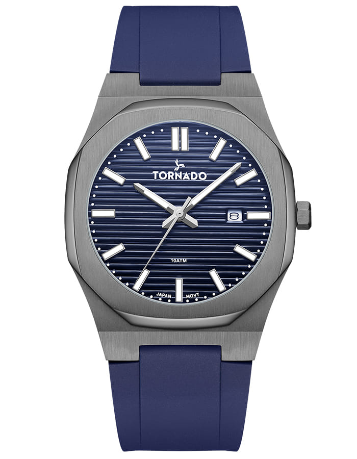 Tornado SPECTRA Men's Analog Blue Dial Watch - T22002-XSNN