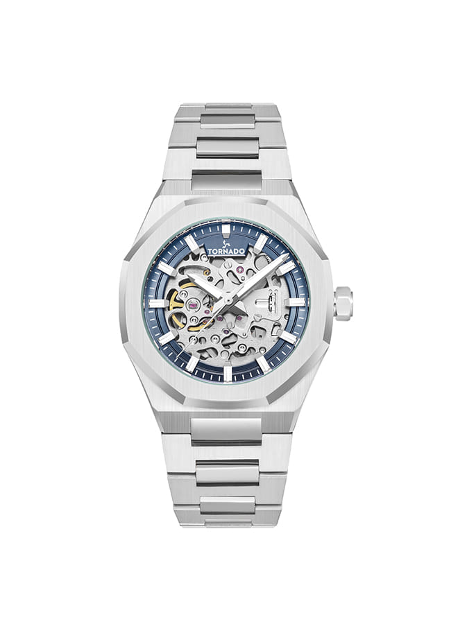 Tornado AUTONOVA AUTOMATIC Men's Automatic Dark Blue Dial Watch - T24303-SBSN
