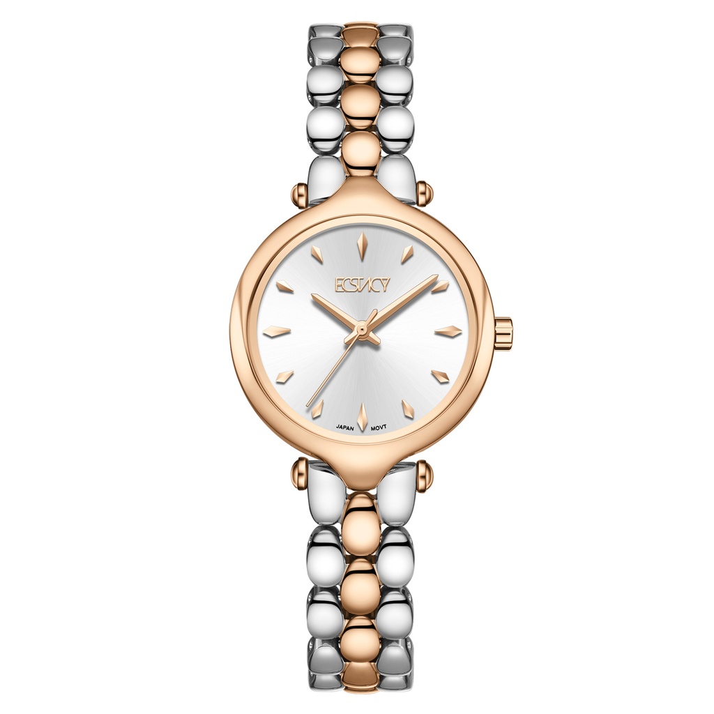 ECSTACY Women 2035 Fn Silver Dial E25503-GBKS