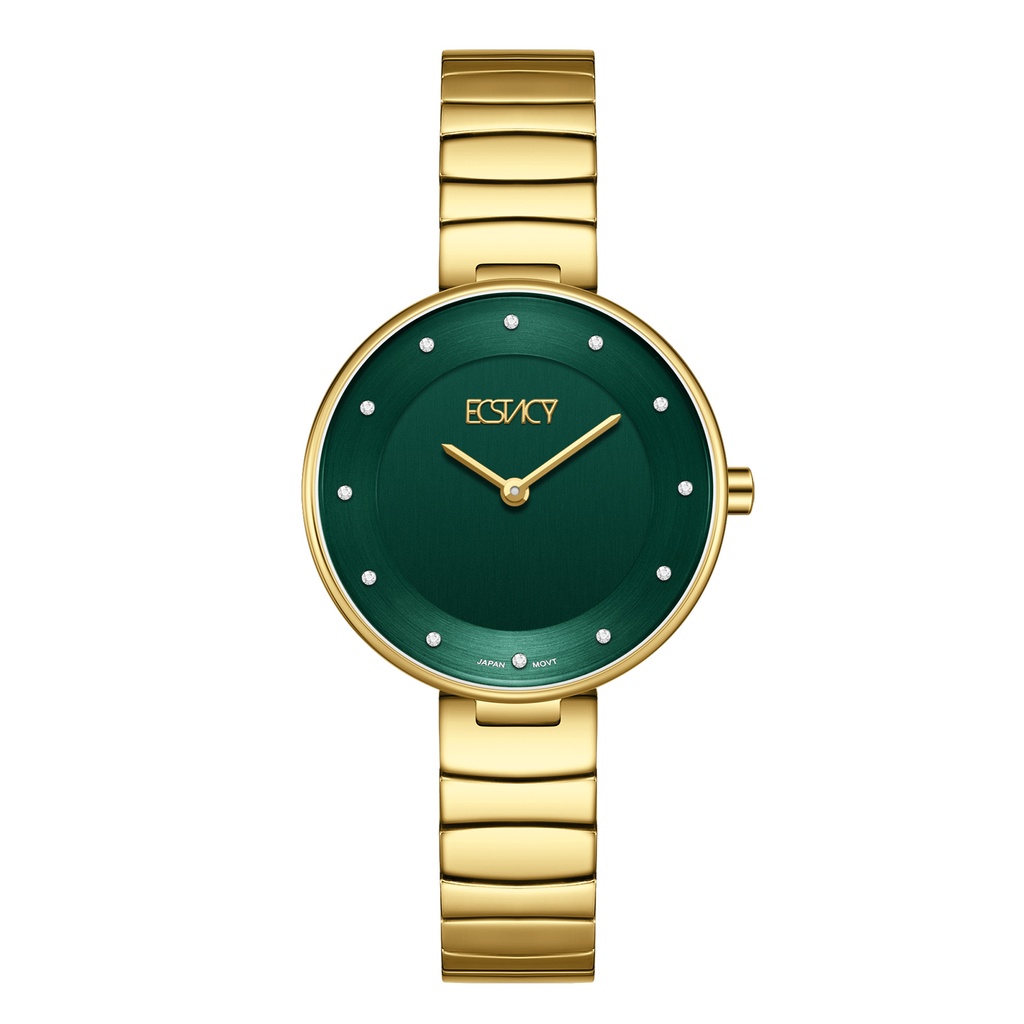 ECSTACY Women 2025 Fn Gold Dial E25504-GBGG