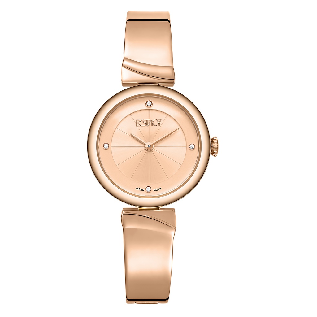 ECSTACY Women VJ20 Fn Rose gold Dial E25508-RBKK