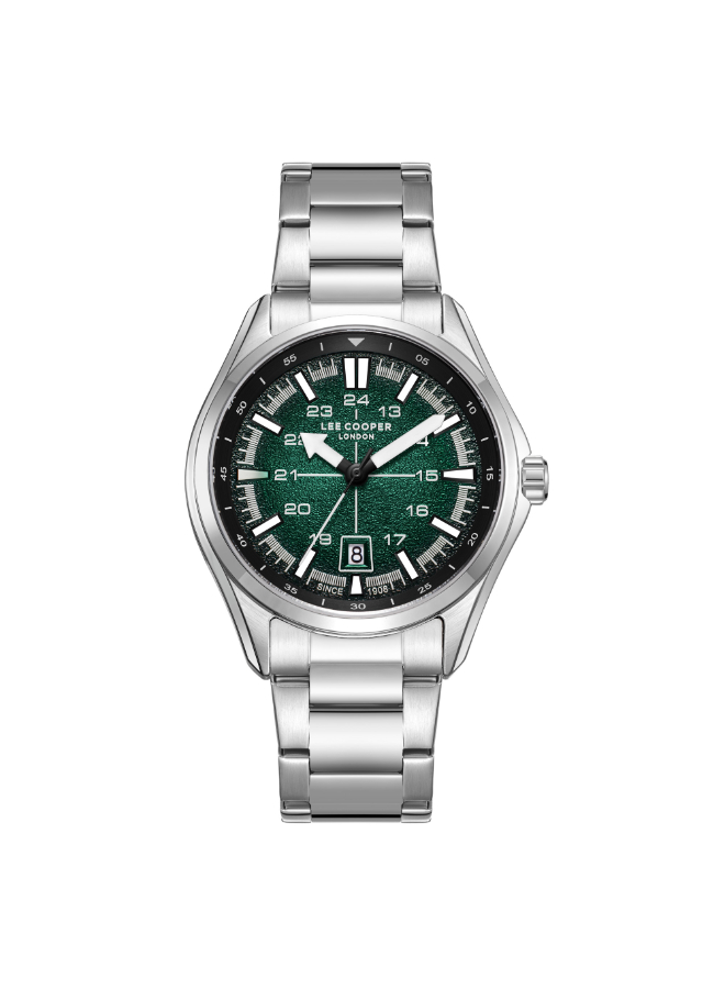 Lee Cooper Men's Analog Dark Green Dial Watch - LC08200.370