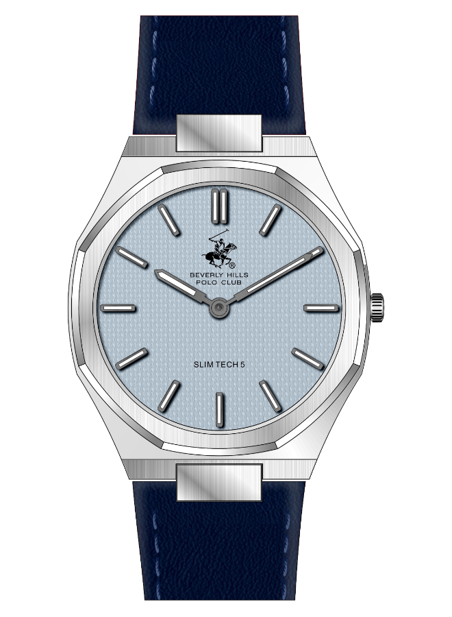 Beverly Hills Polo Club Men's Analog Blue Dial Watch - BP3607X.309
