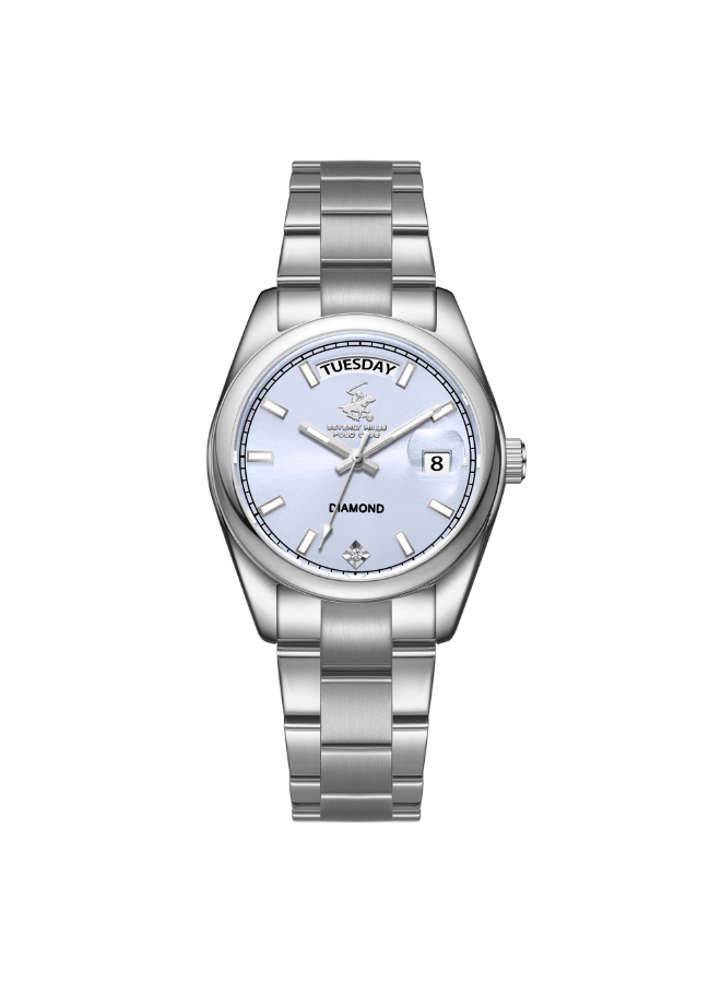 BEVERLY HILLS POLO CLUB Women's Analog Grey Dial Watch - BP3709X.360