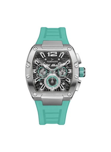 [T23105-SSHB] Tornado XENITH Men's Analog Black Dial Watch - T23105-SSHB