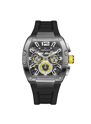 [T23105-XSBB] Tornado XENITH Men's Analog Black Dial Watch - T23105-XSBB