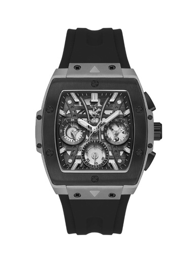 [BP3628X.651] Beverly Hills Polo Club Men's Multi Function Black Dial Watch - BP3628X.651