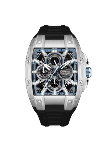 [HNG1161.366] QUANTUM Men's Chronograph Grey Dial Watch - HNG1161.366