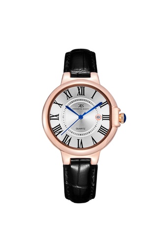 [K23553-RLBW] Kenneth Scott Women's Analog White Dial Watch - K23553-RLBW